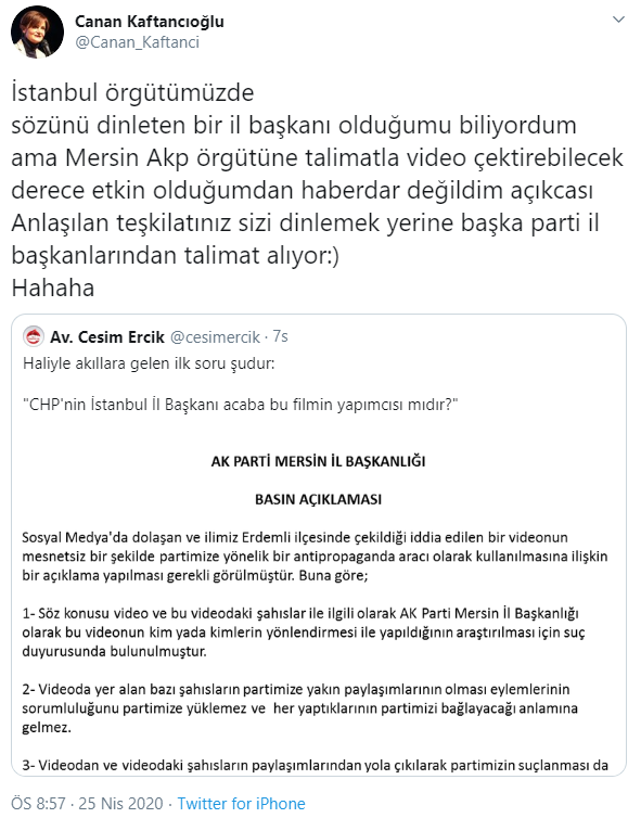 Kaftancıoğlu'ndan 'limon kumpası'yla ilgili kendini suçlayan AKP'li başkana yanıt - Resim : 2