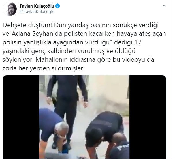 Adana'da polisin bacağından vurduğu iddia edilen genç öldü, kalbinden vurulduğu ortaya çıktı - Resim : 2