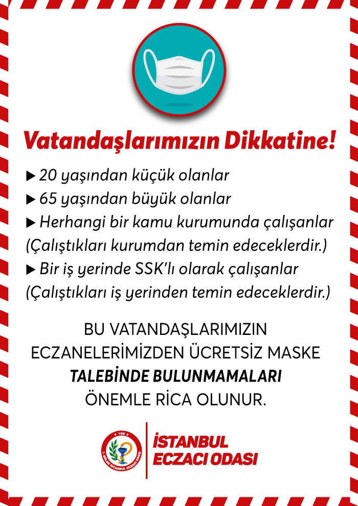 Ücretsiz maske dağıtımındaki karışıklığa bir yenisi daha eklendi! SGK'lı çalışanlar eczanelerden alamayacak - Resim : 1