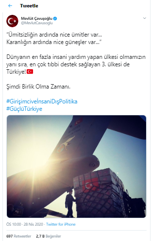 Mevlüt Çavuşoğlu: Türkiye, dünyanın en fazla insani yardım yapan ülkesi - Resim : 1