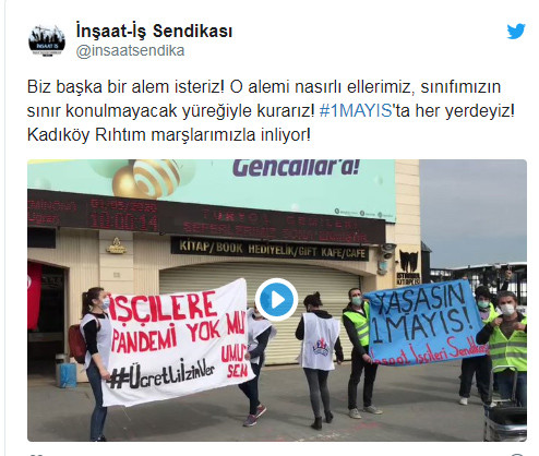 Kadıköy’de 1 Mayıs eylemine müdahale: 8 gözaltı - Resim : 1