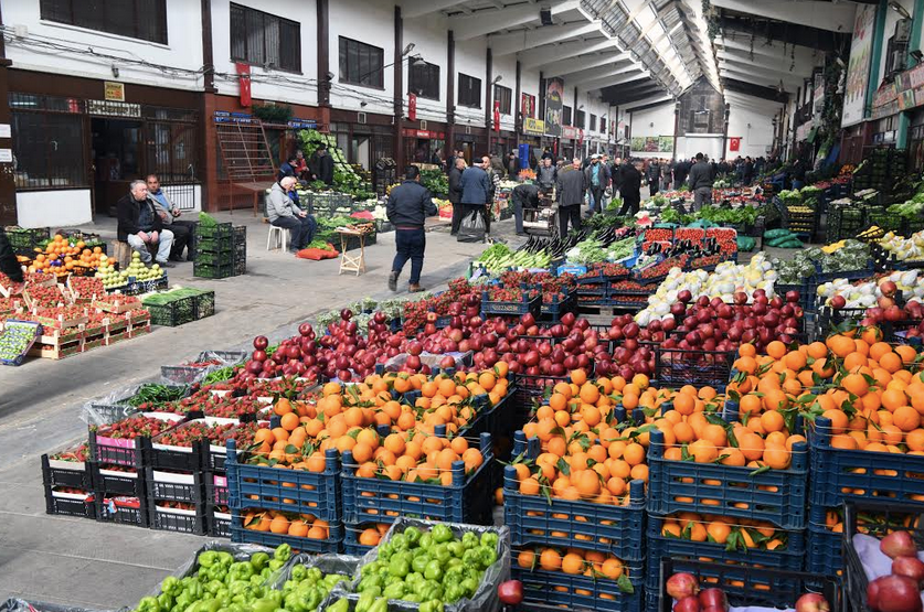 Ankara'da koronavirüs salgını ile portakal satışı rekor kırdı - Resim : 1