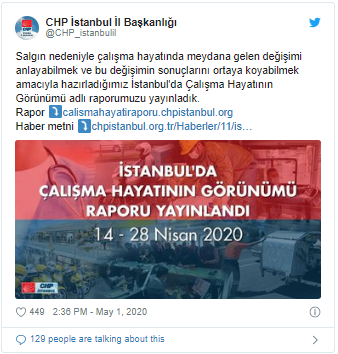 İstanbul 'evde kal'amıyor! 'Çalışanların 4'te 1'inin bugün hiçbir geliri yok' - Resim : 1