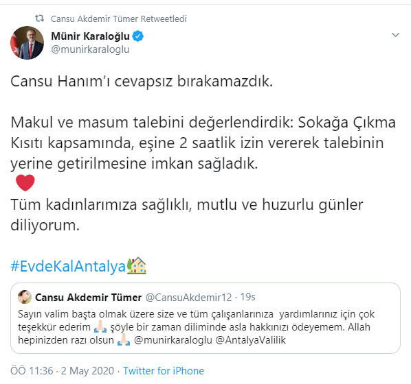 Aşeren hamile kadının kocasına sokağa çıkma izni - Resim : 1