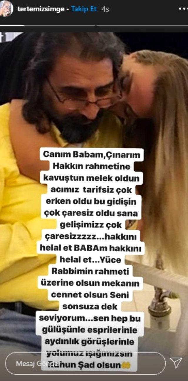 Simge Tertemiz'in babası dördüncü kattan aşağı düşerek hayatını kaybetti - Resim : 1