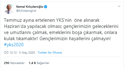 Kemal Kılıçdaroğlu: Gençlerimizin hayallerini çalmayın! - Resim : 1