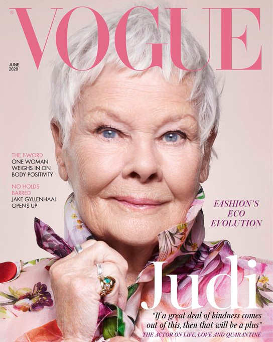 Judi Dench, Vogue dergisinin en yaşlı kapak yıldızı oldu - Resim : 1