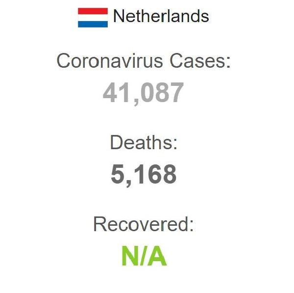 Hollanda’da son 24 saatte koronavirüsten 86 ölüm - Resim : 1