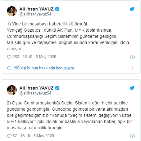 AKP'den 'sistemde geri dönüş' iddiaları hakkında bir garip 'gündem' yanıtı - Resim : 1