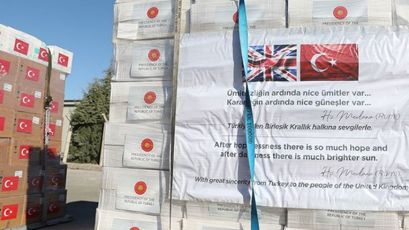 İngiltere’ye gönderilen yardımın arkasından AKP kadın kolları üyesinin 100 lira sermayeli şirketi çıktı