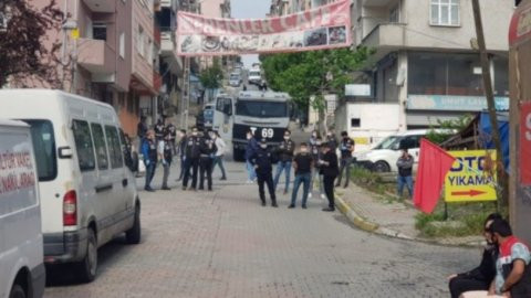 Grup Yorum üyesi İbrahim Gökçek için yürüyüşe polis engeli: Gözaltılar var