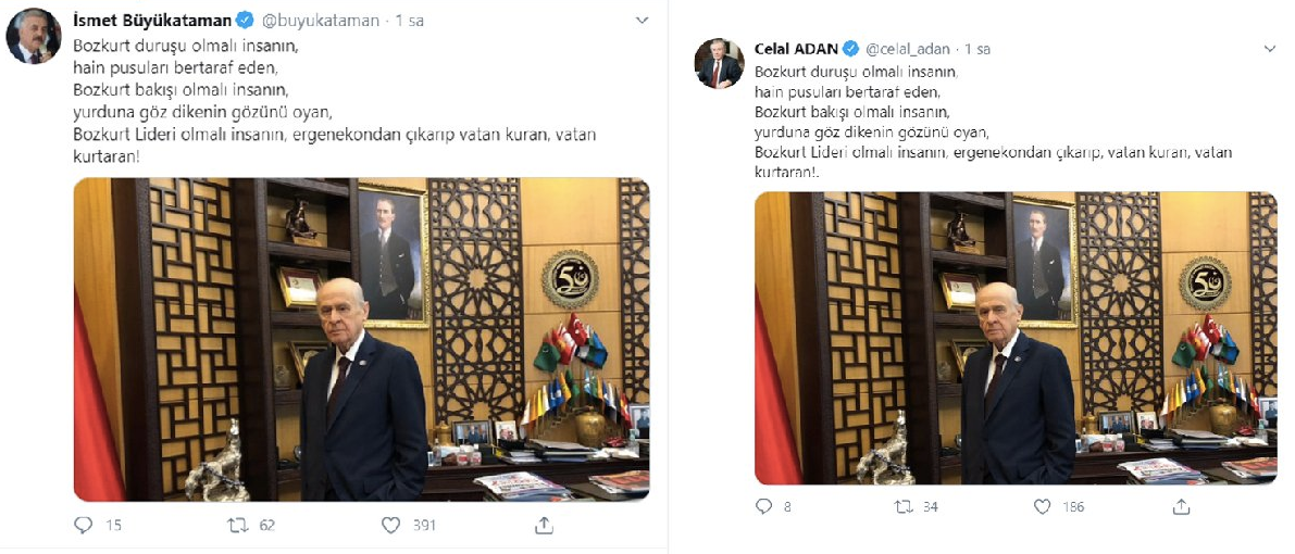 Bahçeli’nin 'tek başına iktidar' çıkışı sonrası MHP'lilerden dikkat çeken hareket - Resim : 2