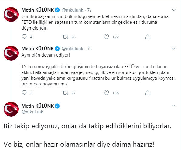 AKP'li Külünk'ten çarpıcı 15 Temmuz iddiası: FETÖ ile ilişkisi saptanan tüm komutanların... - Resim : 1