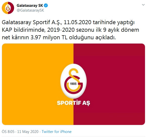 Galatasaray 9 aylık karını açıkladı - Resim : 1