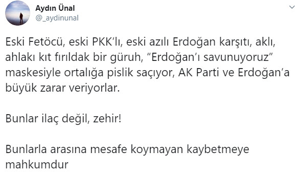 Erdoğan'ın eski metin yazarı: Eski FETÖ'cüler 'Erdoğan'ı savunuyoruz' kılıfıyla ortalığa pislik saçıyor - Resim : 2
