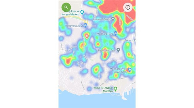 İstanbul'un koronavirüs risk haritası güncellendi - Resim : 4