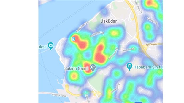 İstanbul'un koronavirüs risk haritası güncellendi - Resim : 11