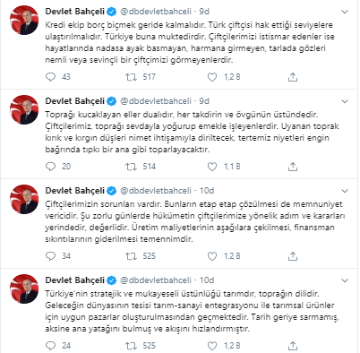 Devlet Bahçeli'den Çiftçiler Günü mesajı: Kredi ekip borç biçmek geride kalmalıdır - Resim : 3