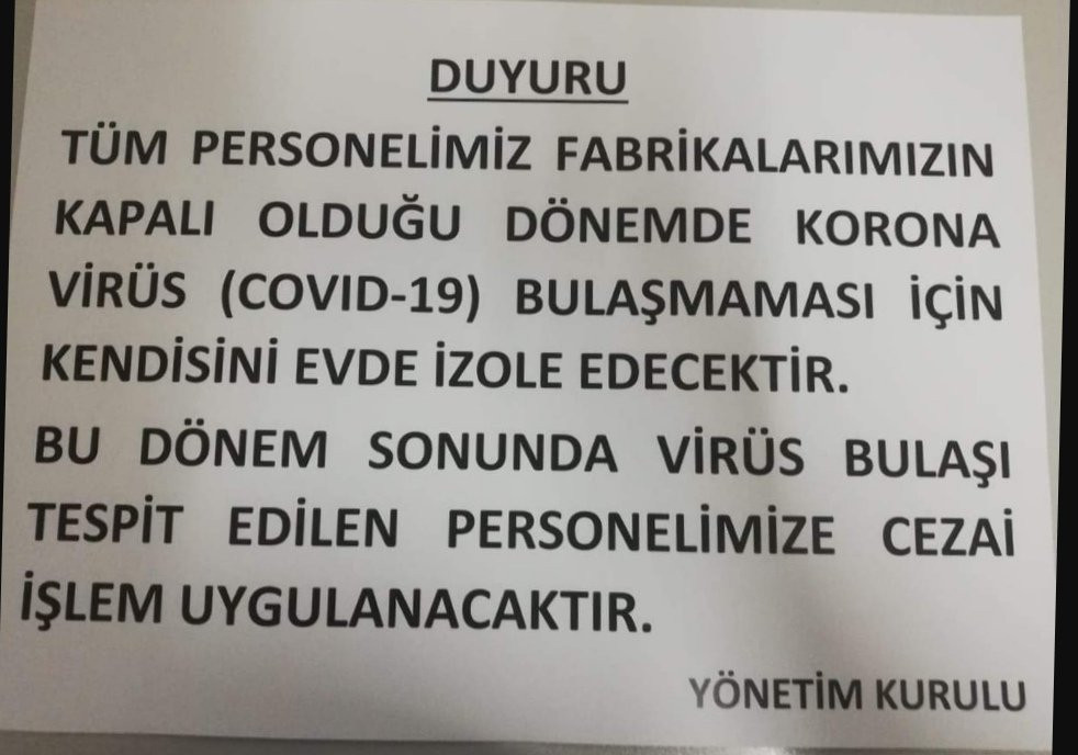 İşçilere skandal uygulama: Koronavirüse yakalananlara ceza! - Resim : 2