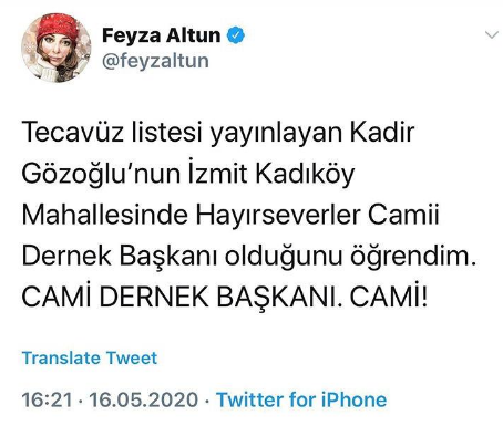 Tehdit edip liste yayınlayan Kadir Gözoğlu, cami dernek başkanı çıktı! - Resim : 1