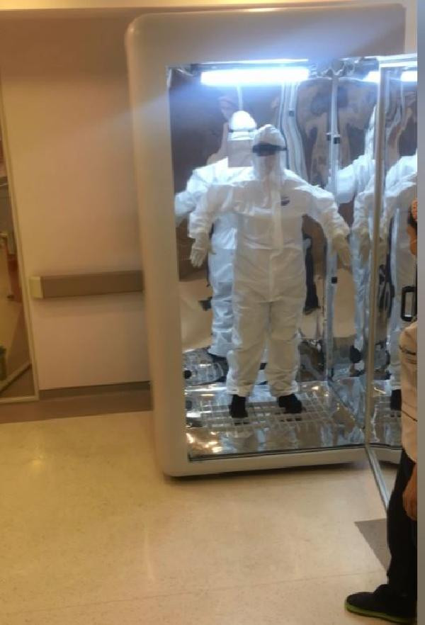 Virüsü 30 saniyede öldüren dezenfeksiyon kabini peojesi TÜBİTAK'a sunuldu - Resim : 1