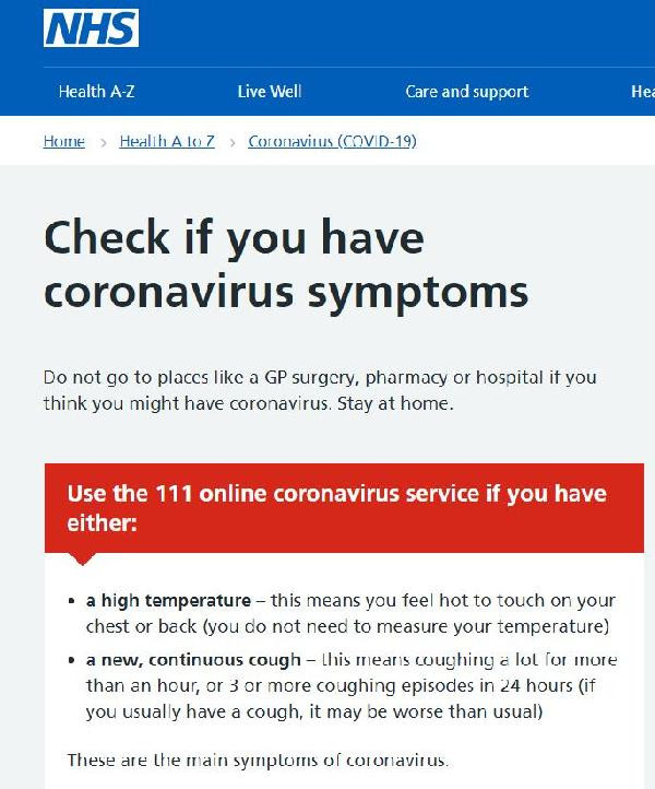 İngiltere, koronavirüs belirtilerine bir yenisini daha ekledi - Resim : 1