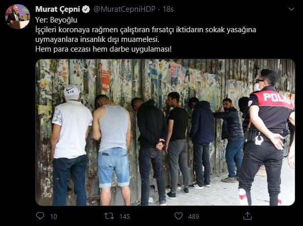 Polisten Beyoğlu'nda tepki toplayan uygulama: 'Savaş esiri mi yakalıyorsunuz?' - Resim : 3