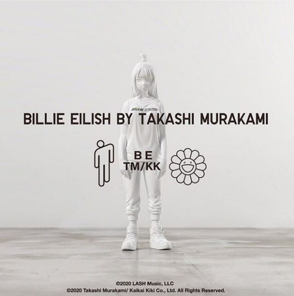 Billie Eilish ile tasarımcı Takashi Murakami'den işbirliği - Resim : 1