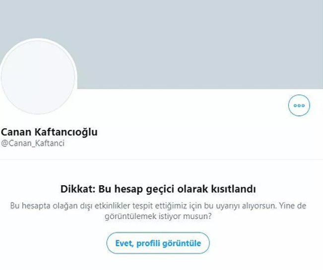Canan Kaftancıoğlu'nun Twitter hesabı kısıtlandı - Resim : 1