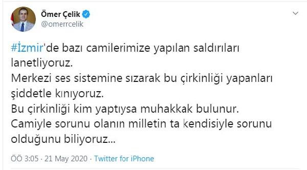 AKP'den 'camide Çav Bella' tepkisi - Resim : 1