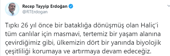Ekrem İmamoğlu Haliç'i canlandırmak için kolları sıvadı, Erdoğan'dan 'Haliç' paylaşımı geldi - Resim : 1