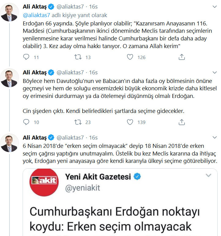 Erdoğan'ın açıklamasının ardından Saadet Partili isim erken seçim tarihi verdi - Resim : 2