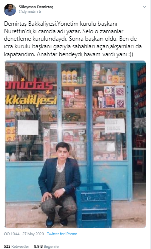 Selahattin Demirtaş'ın kardeşinden 'Demirtaş Bakkaliyesi' paylaşımı - Resim : 1