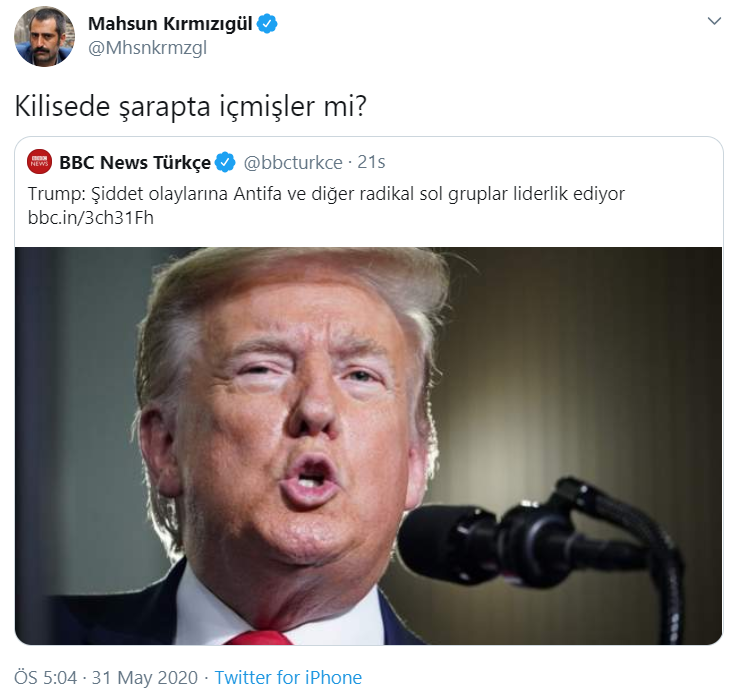 Mahsun Kırmızıgül'den Trump haberine Erdoğan göndermesi - Resim : 2