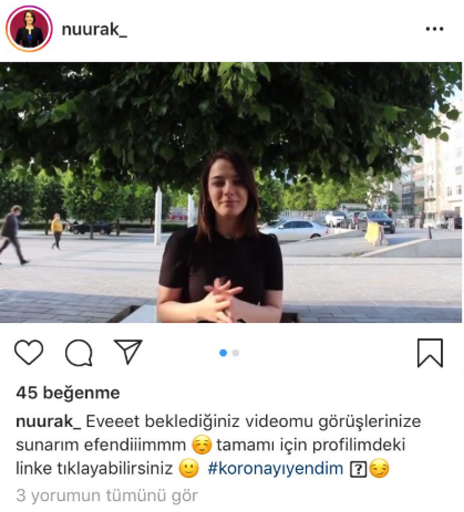 Halk TV spikeri Fatma Nur Ak, koronavirüsü yendi - Resim : 1