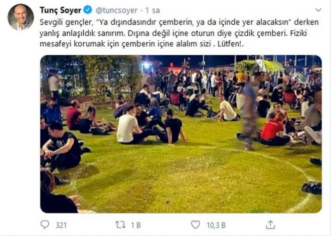 Tunç Soyer'den İzmir'deki o görüntü hakkında açıklama - Resim : 1