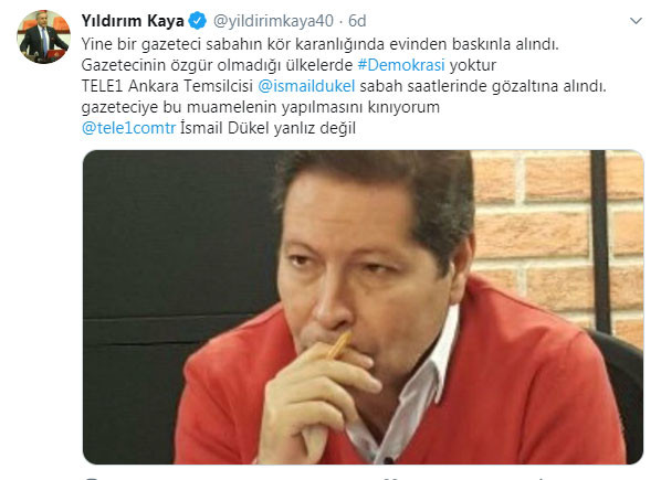 Gazeteci İsmail Dükel'in gözaltına alınmasına CHP'den ilk tepki - Resim : 1