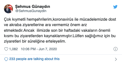 Bir haftadır vaka sayısında artış görülen ilde validen kritik uyarı - Resim : 1