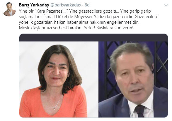 Yarkadaş: 'Yine garip garip suçlamalar...' - Resim : 1