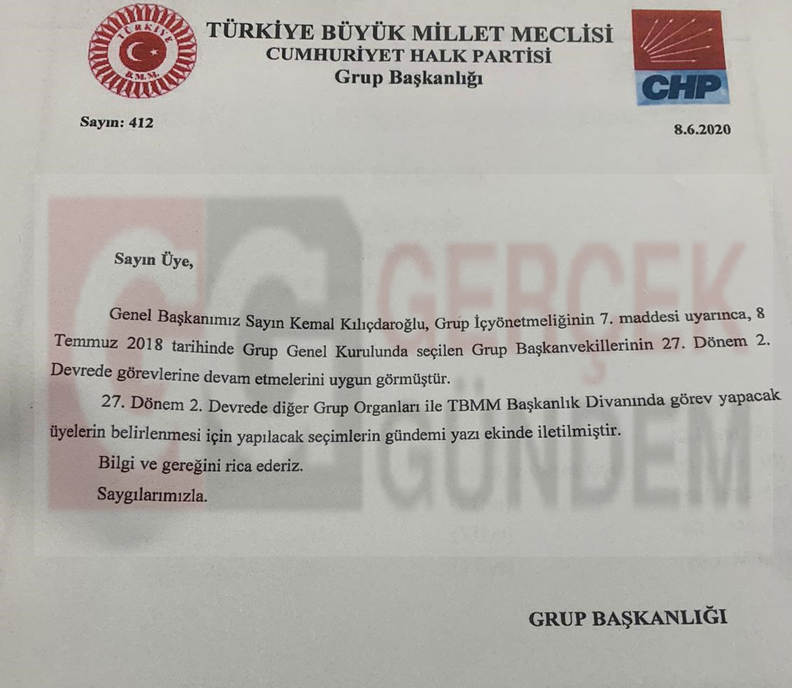Kılıçdaroğlu'ndan CHP Grup Başkanvekilleri kararı - Resim : 3