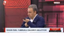 CHP'li Özgür Özel Halk TV canlı yayında yumruklu saldırı anını anlattı