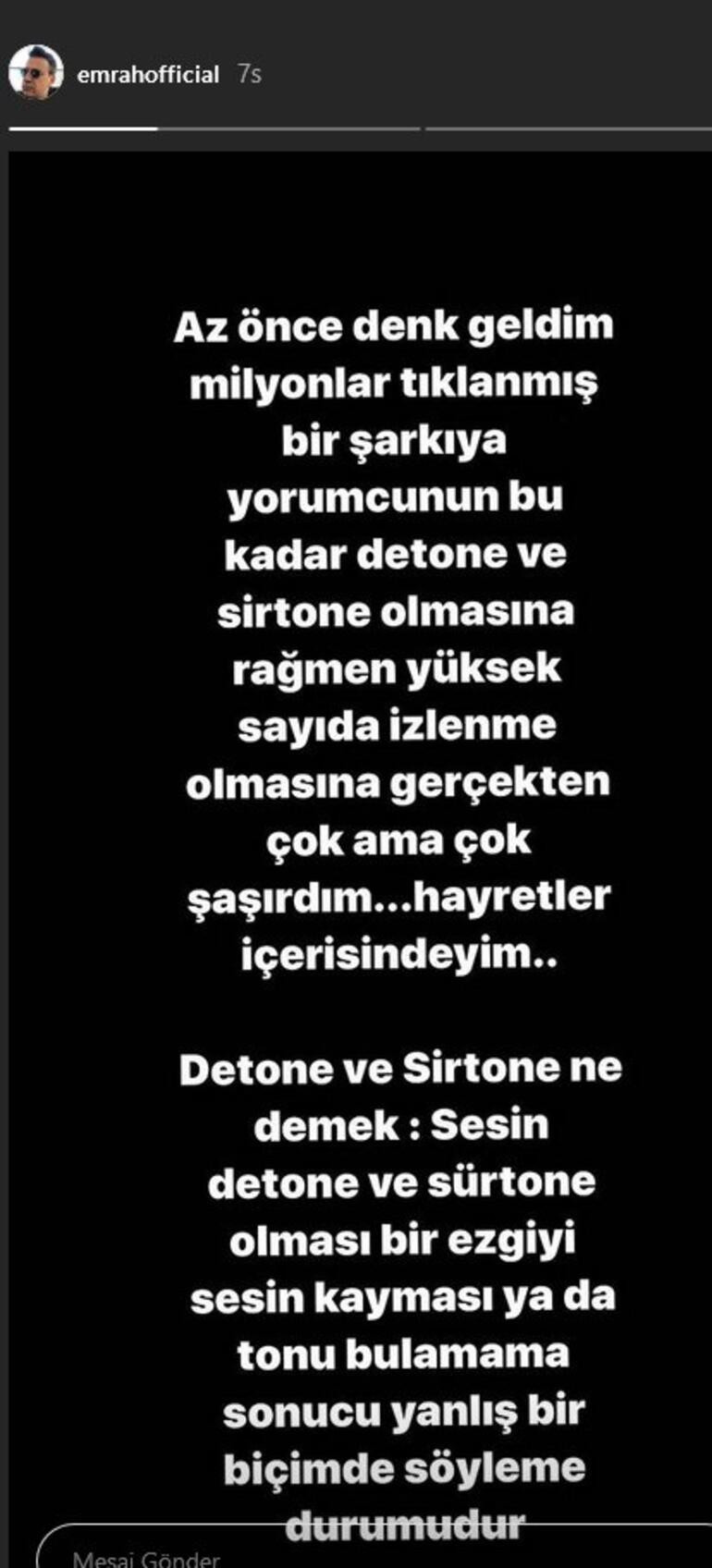 Emrah: Çok tıklanması güzel olduğu anlamına gelmez - Resim : 1