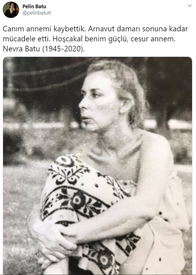 Pelin Batu'nun annesi hayatını kaybetti - Resim : 1