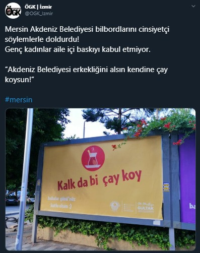 Akdeniz Belediyesi'nden cinsiyetçi babalar günü afişi! - Resim : 2