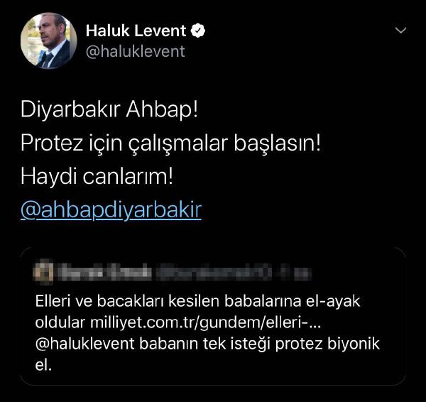 Haluk Levent haberlerin ardından harekete geçti: 'Protez için çalışmalar başlasın' - Resim : 2