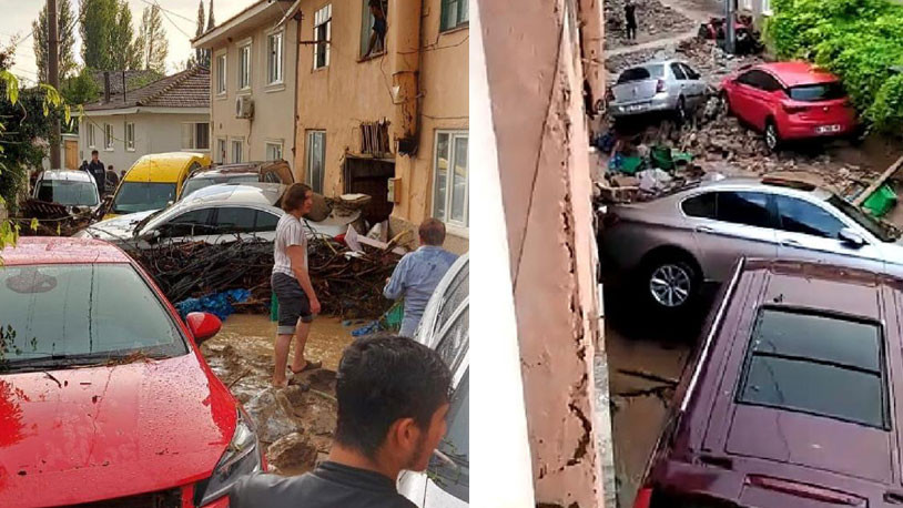 Yeşil Bursa'yı 'Beton Bursa'ya çevirmenin acı faturası: Selde araçlar sürüklendi, can kayıpları var