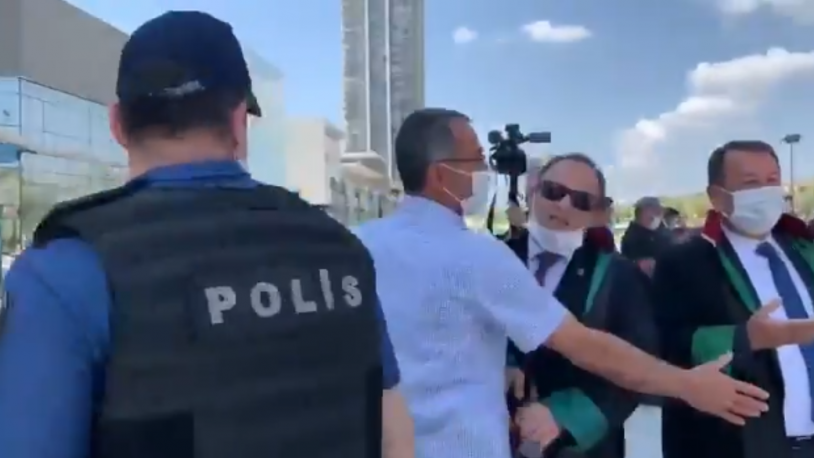 Polis tarafından engellenen avukatın isyanı: Kendi ülkemin başkentine giremeyecek miyim?