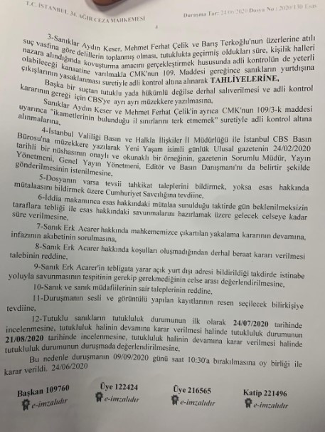 Murat Ağırel, Hülya Kılınç ve Barış Pehlivan'ın tutukluluk halinin devamına karar verildi - Resim : 3