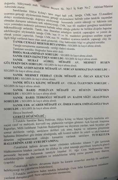 Tutuklu gazeteciler Barış Terkoğlu, Ferhat Çelik ve Aydın Keser tahliye edildi - Resim : 5