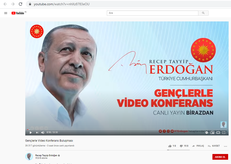 Gençlerden Erdoğan'a YKS tepkisi: YouTube yorumlarını kapattılar, 'dislike' rekoruna çözüm bulamadılar - Resim : 1